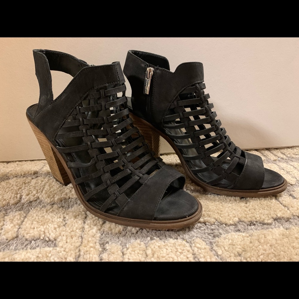 Vince Camuto open toes booties